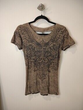 Affliction Reversible Y2K Top